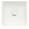 Anzzi Solstice Square Glass Vessel Bathroom Sink with White Finish LS-AZ912 - alternate 8
